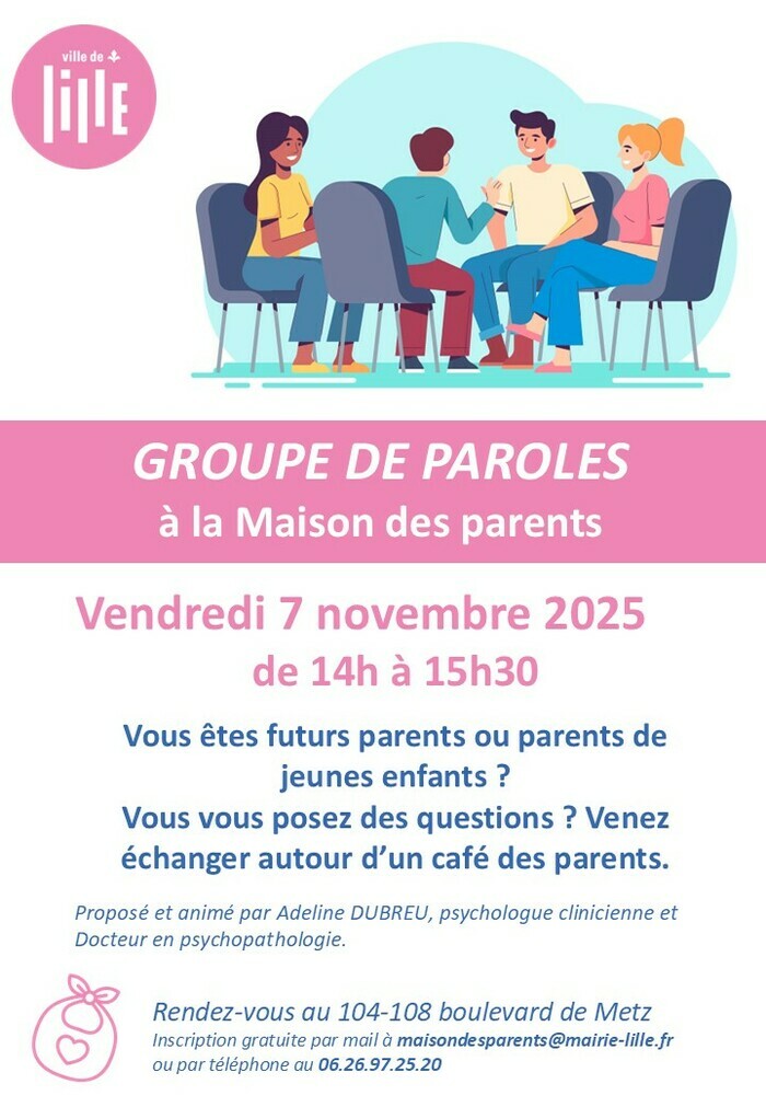 Groupe de paroles pour les parents