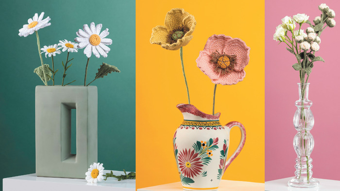Crochet en fleurs - Créez votre fleur au crochet