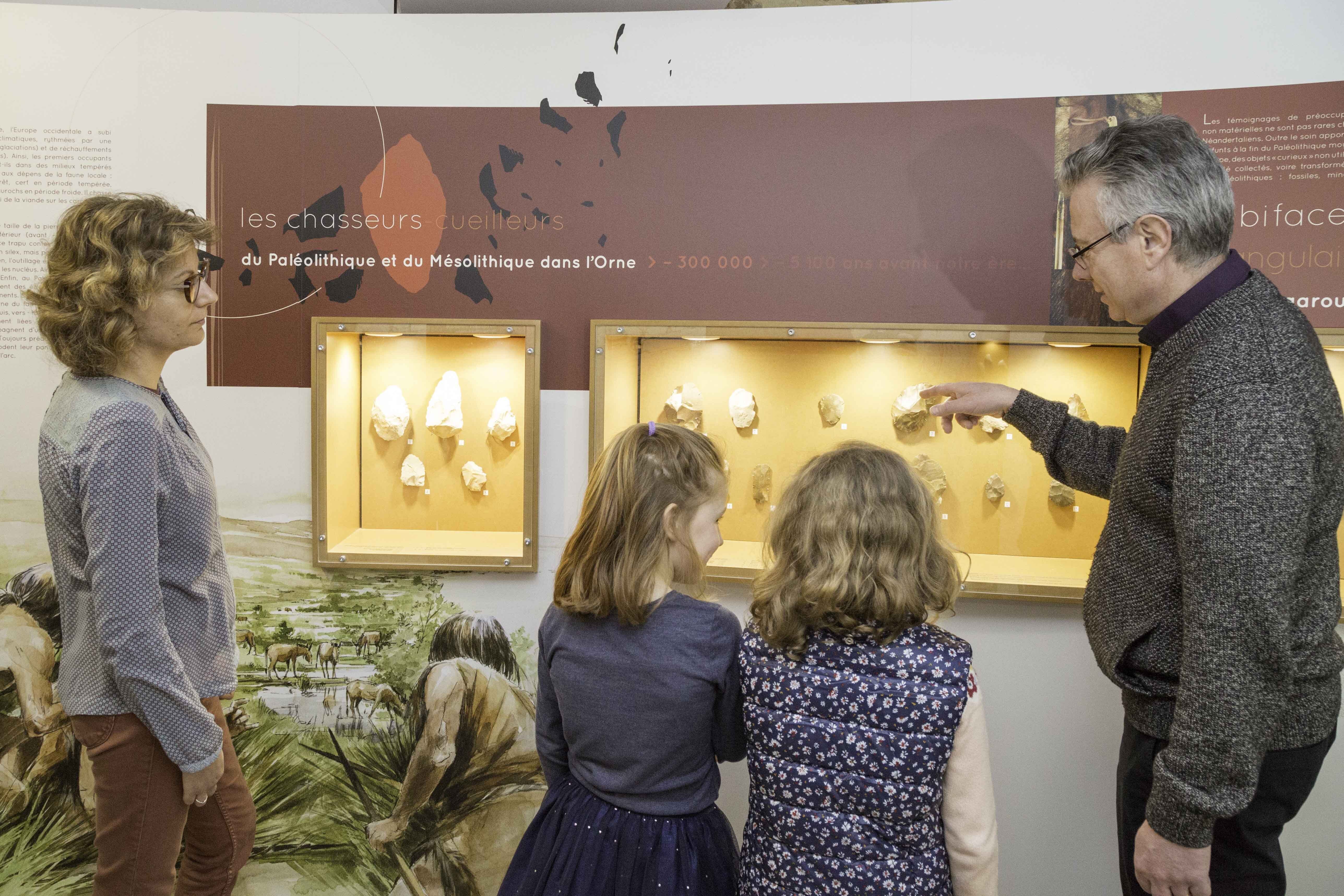 Visite libre du musée en semi pénombre