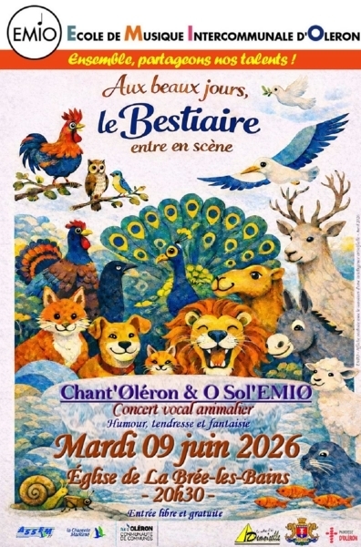 Concert vocal "Le Bestiaire"