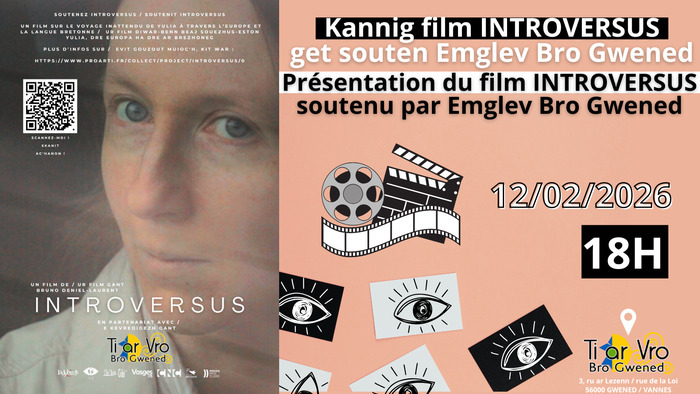 Comme nous, soutenez le nouveau film de Bruno Deniel-Laurent [Introversus], l'histoire d'un voyage de la Russie jusqu'en Bretagne, l'histoire de Yulia, poétesse russe qui écrit en breton.