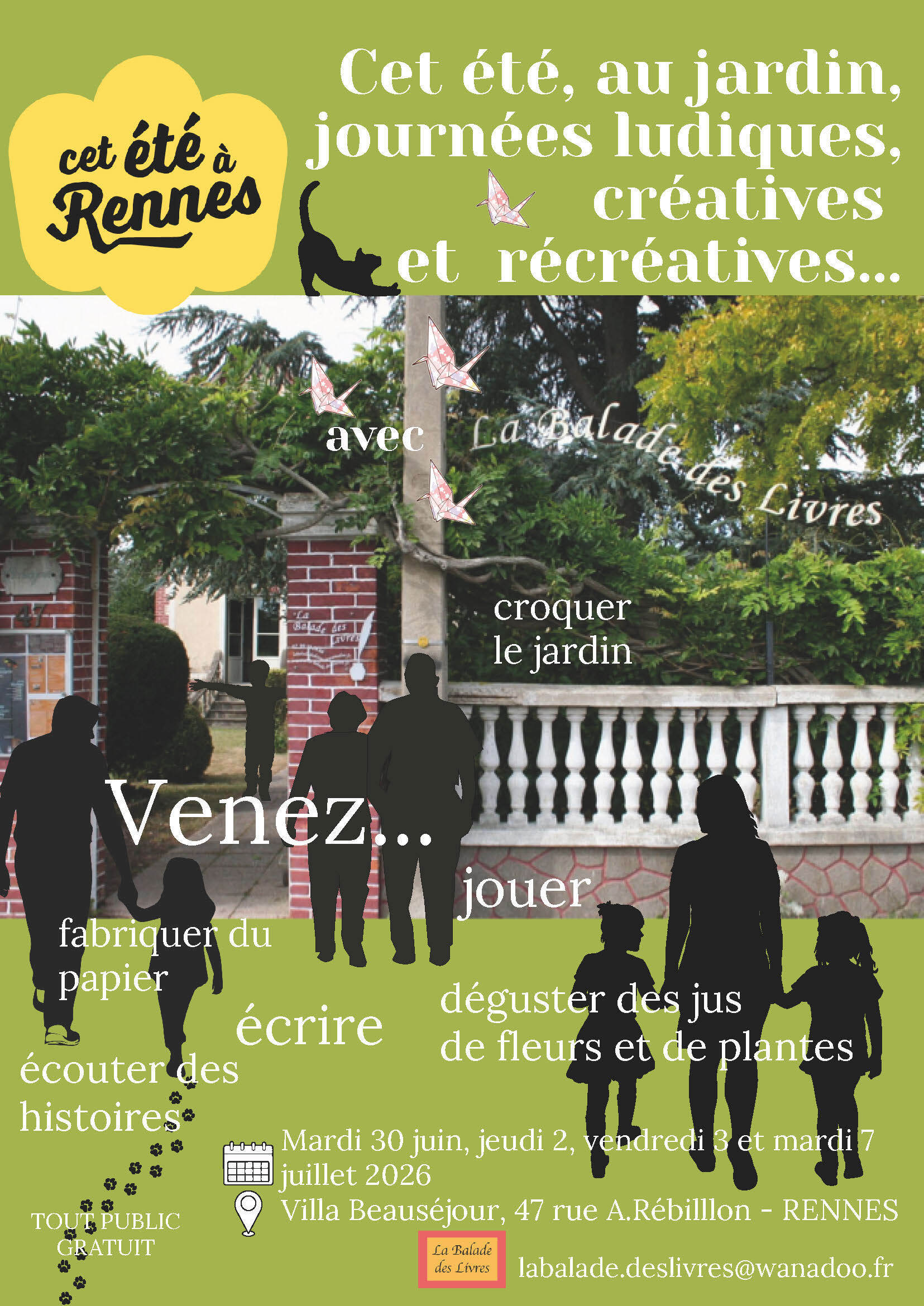 Cet été, au jardin avec La Balade des Livres