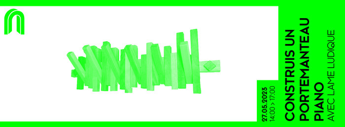 Atelier : Construction d'un portemanteau piano