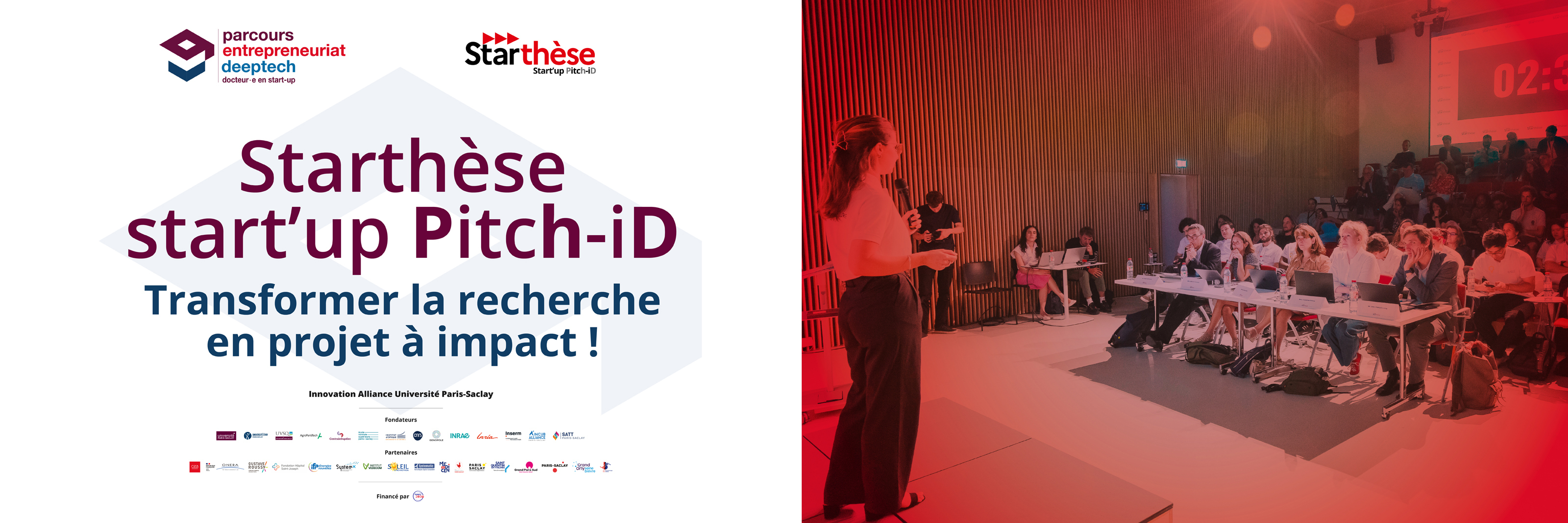 3ᵉ édition du challenge de pitch Starthèse Start'up Pitch-iD
