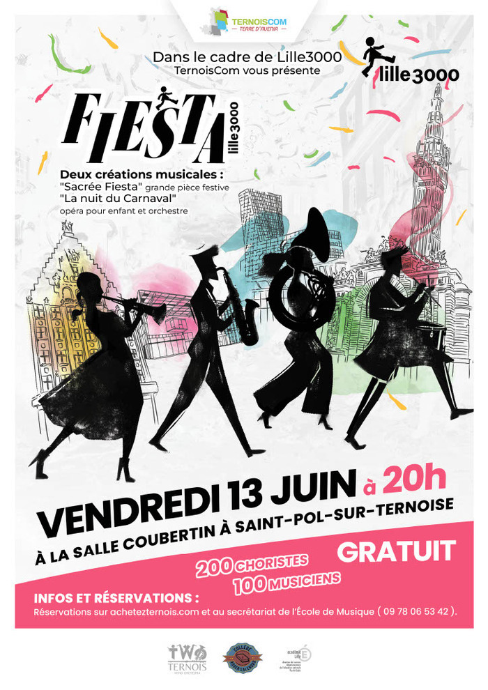 La Nuit du Carnaval et Sacrée Fiesta ! à Saint Pol sur Ternoise