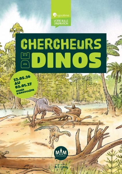 Visite de l'exposition "Chercheurs de Dinos..."