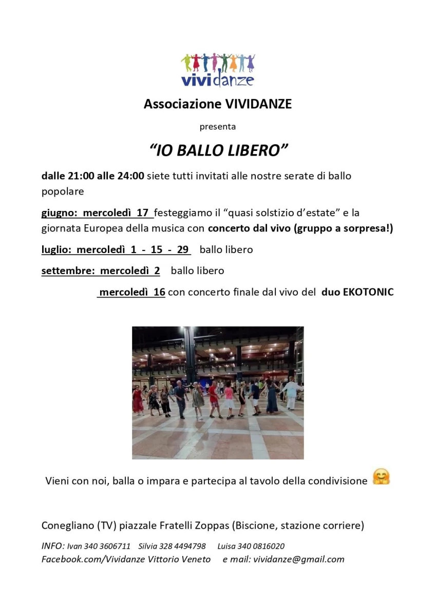 Concerto a ballo Io Ballo Libero