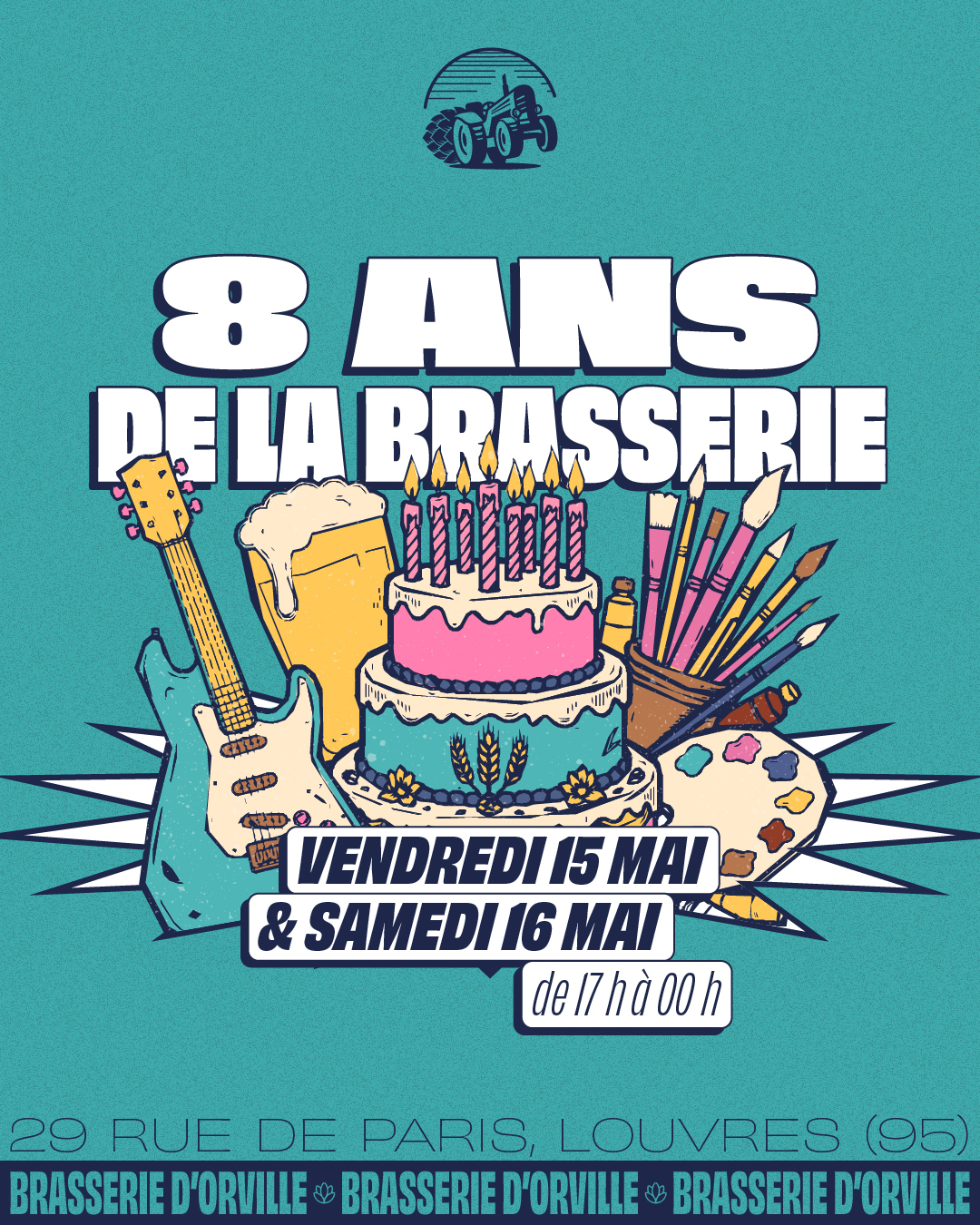 8 ans de la brasserie !