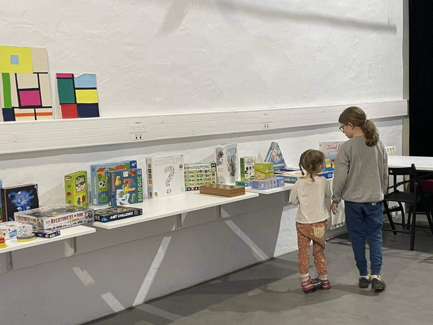 Visite libre de l'accrochage, musée numérique, VR & jeux de société autour des musées