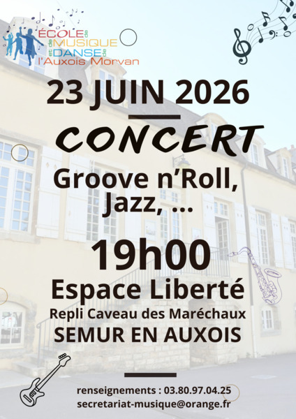 Concert Atelier GROOVE N'ROLL