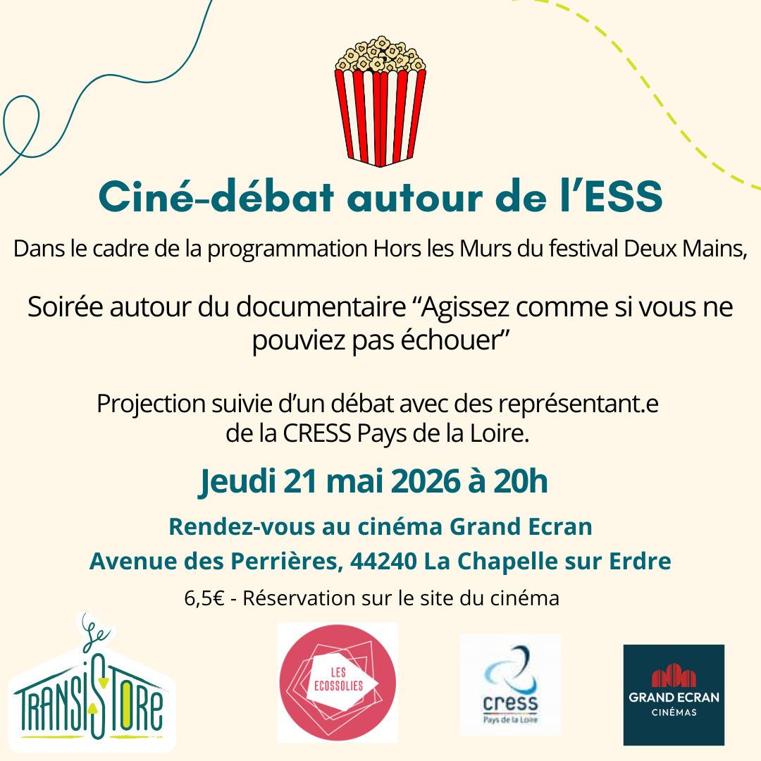 Agissez comme si vous ne pouviez pas échouer - Ciné-débat