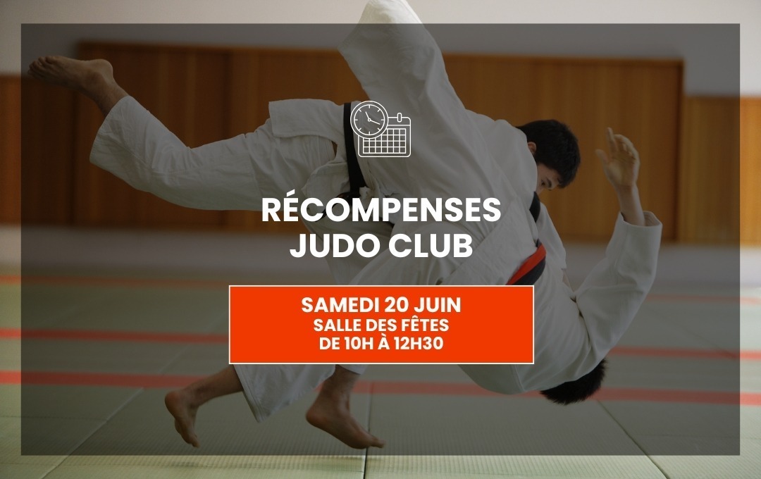 Judo club récompenses