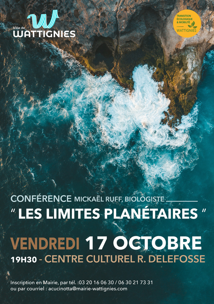 Conférence - Les limites planétaires