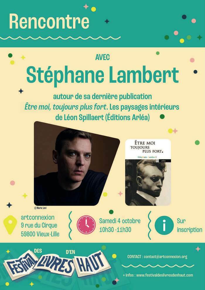 Rencontre avec Stéphane Lambert