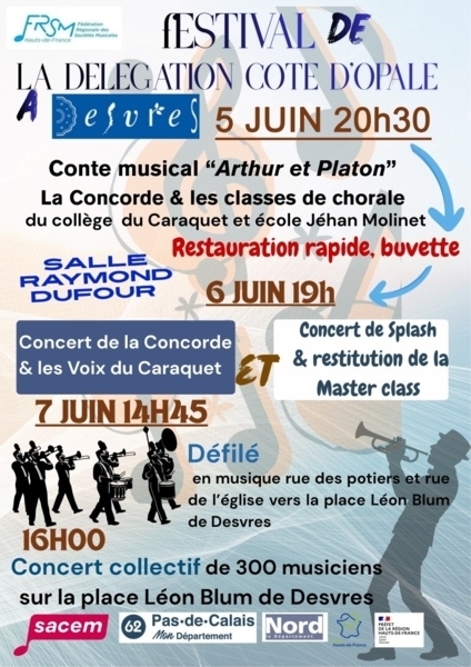 Concert Festival de la Délégation avec La Concorde