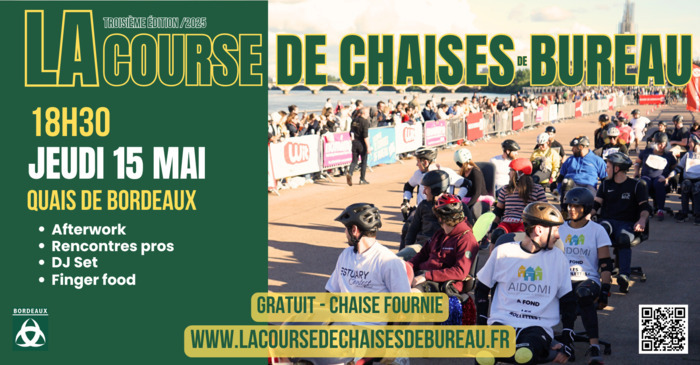 La course de chaises de bureau de Bordeaux #3