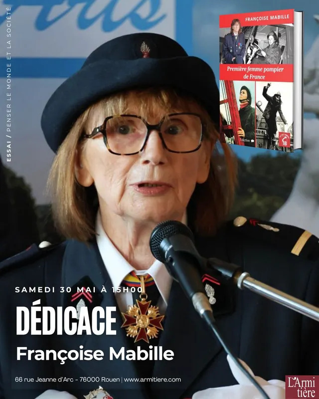 Dédicace avec Françoise Mabille
