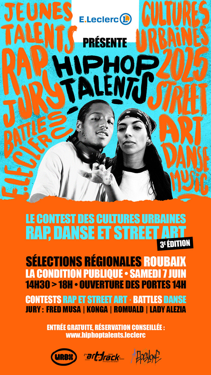 URBX Festival - Hip Hop Talents – Contest Rap, Danse et Street-art