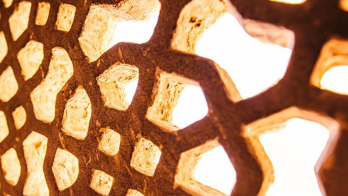 Loupiote de plâtre - Atelier