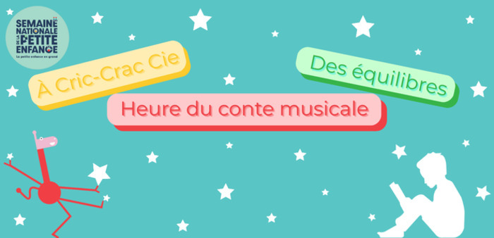 Heure du conte musicale à Cric Crac Cie