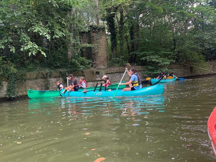 Location de canoë avec le Canoë Club Lillois