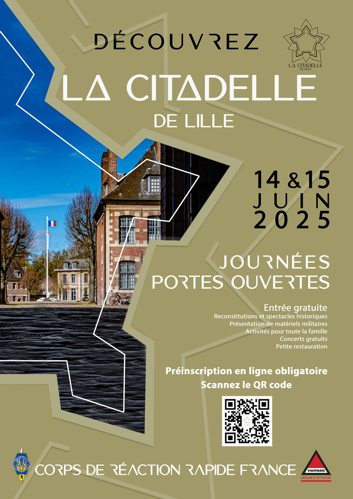 Portes ouvertes de la citadelle de Lille