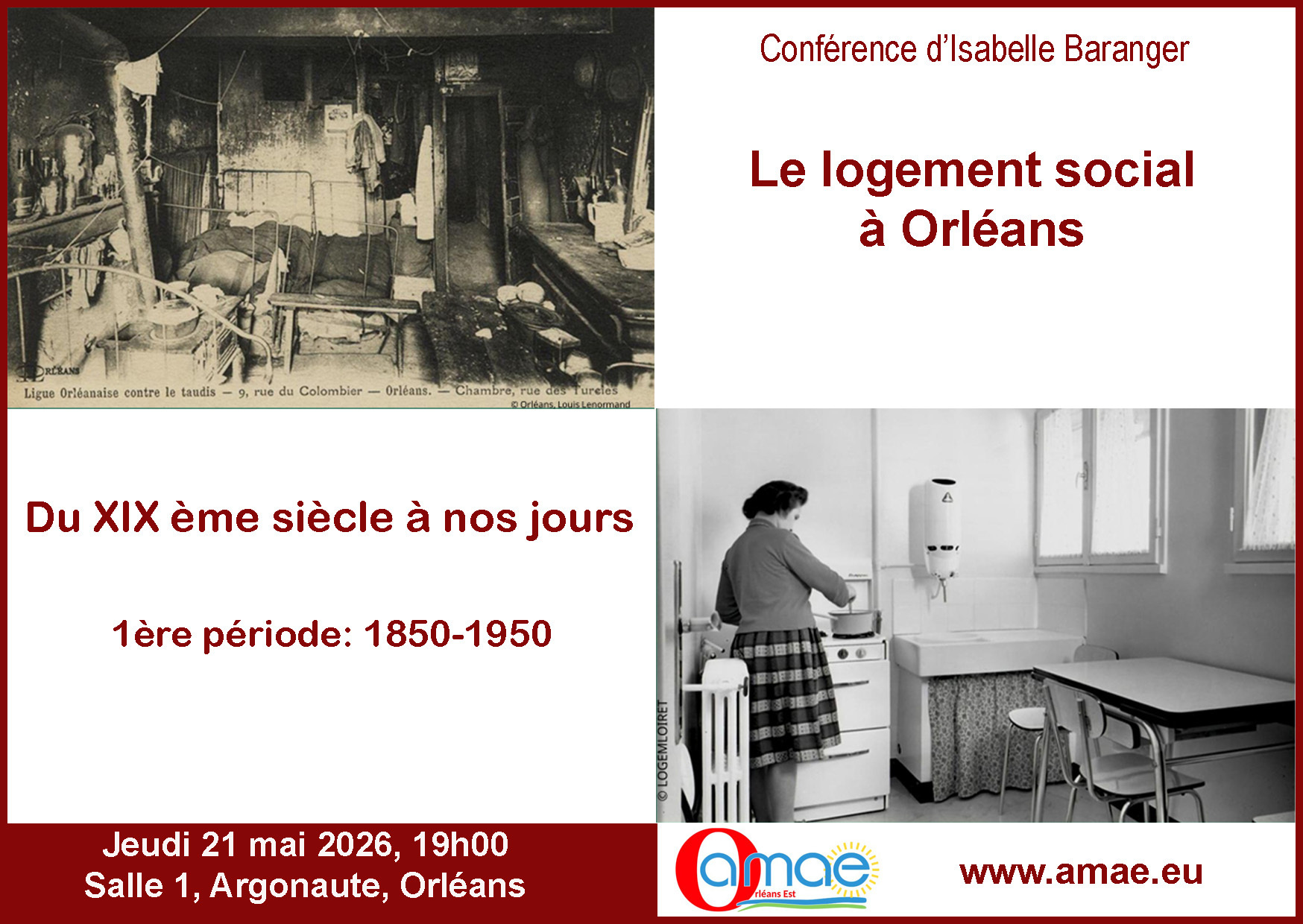 Conférence "Le logement social à Orléans"