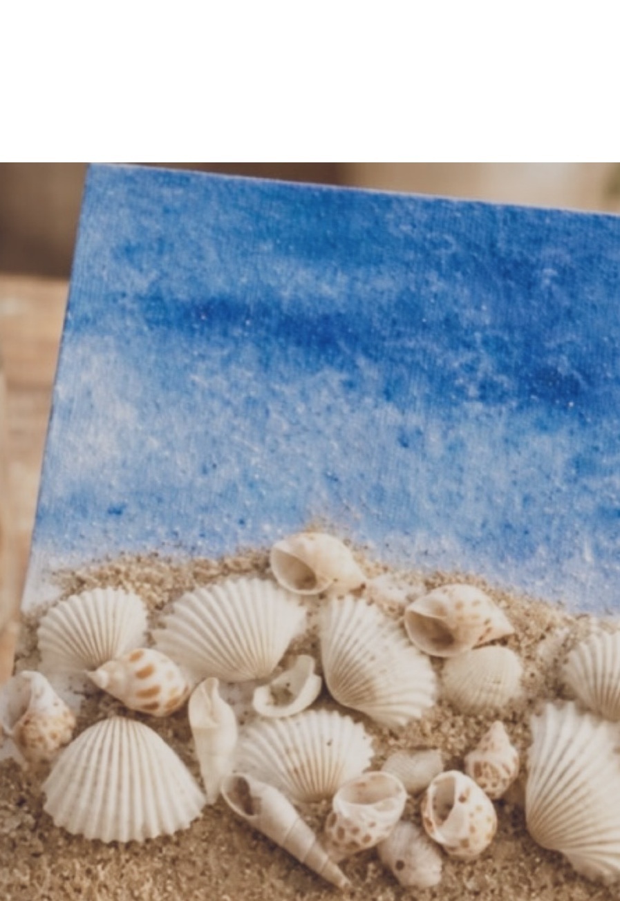 Atelier sable et sel en mosaïque