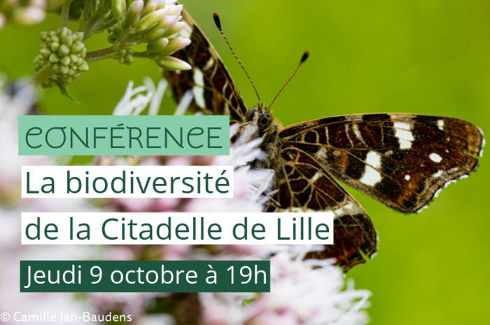 Conférence "La biodiversité de la Citadelle de Lille"