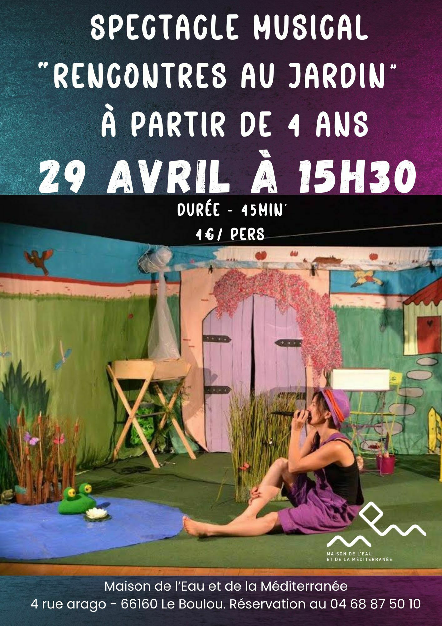 Spectacle " rencontres au jardin"