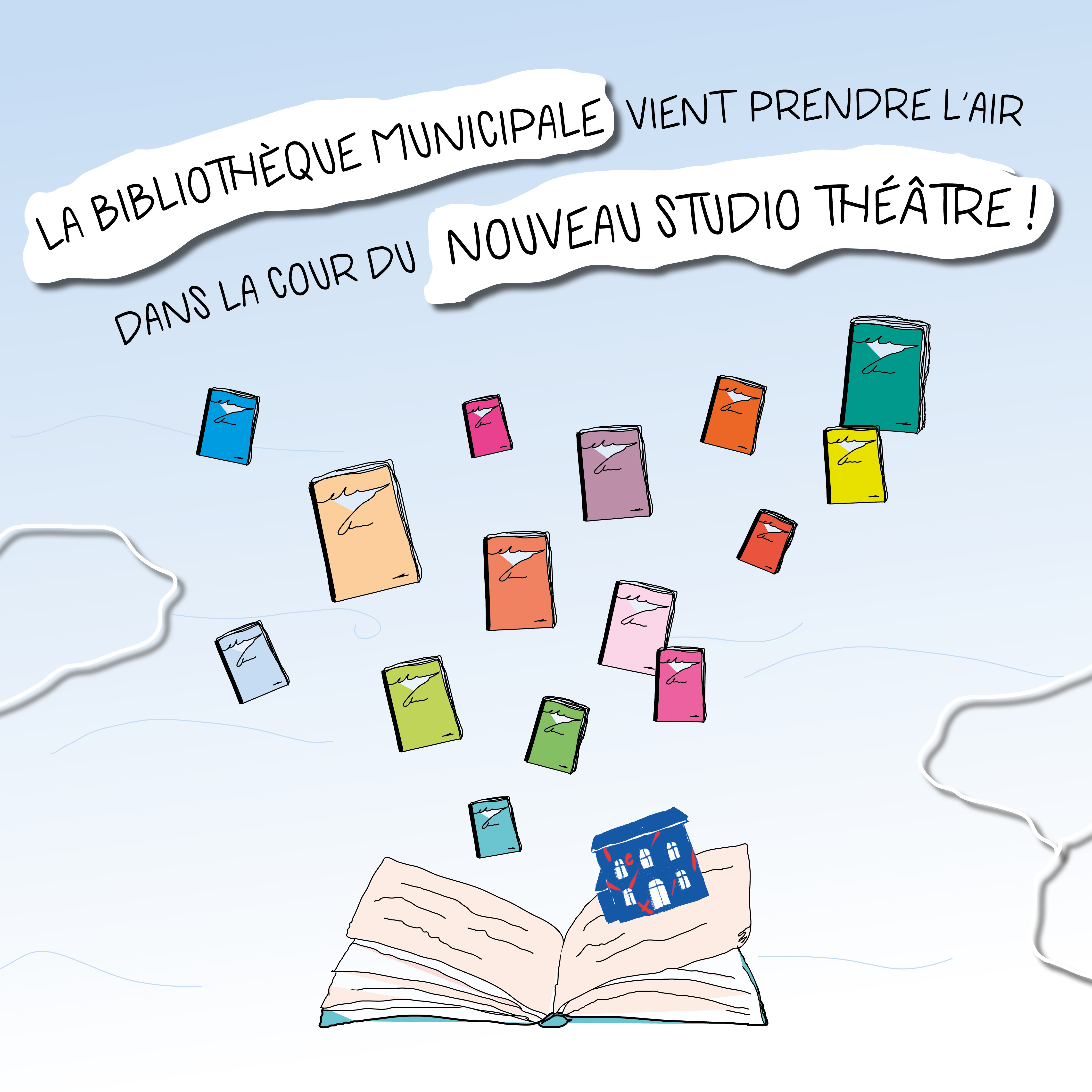 LA BIBLIOTHÈQUE PREND L'AIR :