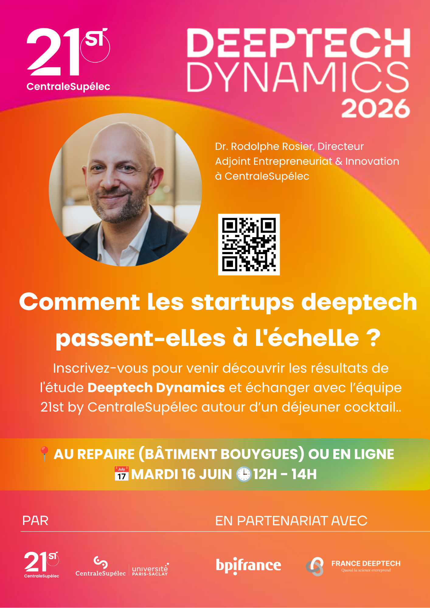 Présentation de l'étude Deeptech Dynamics