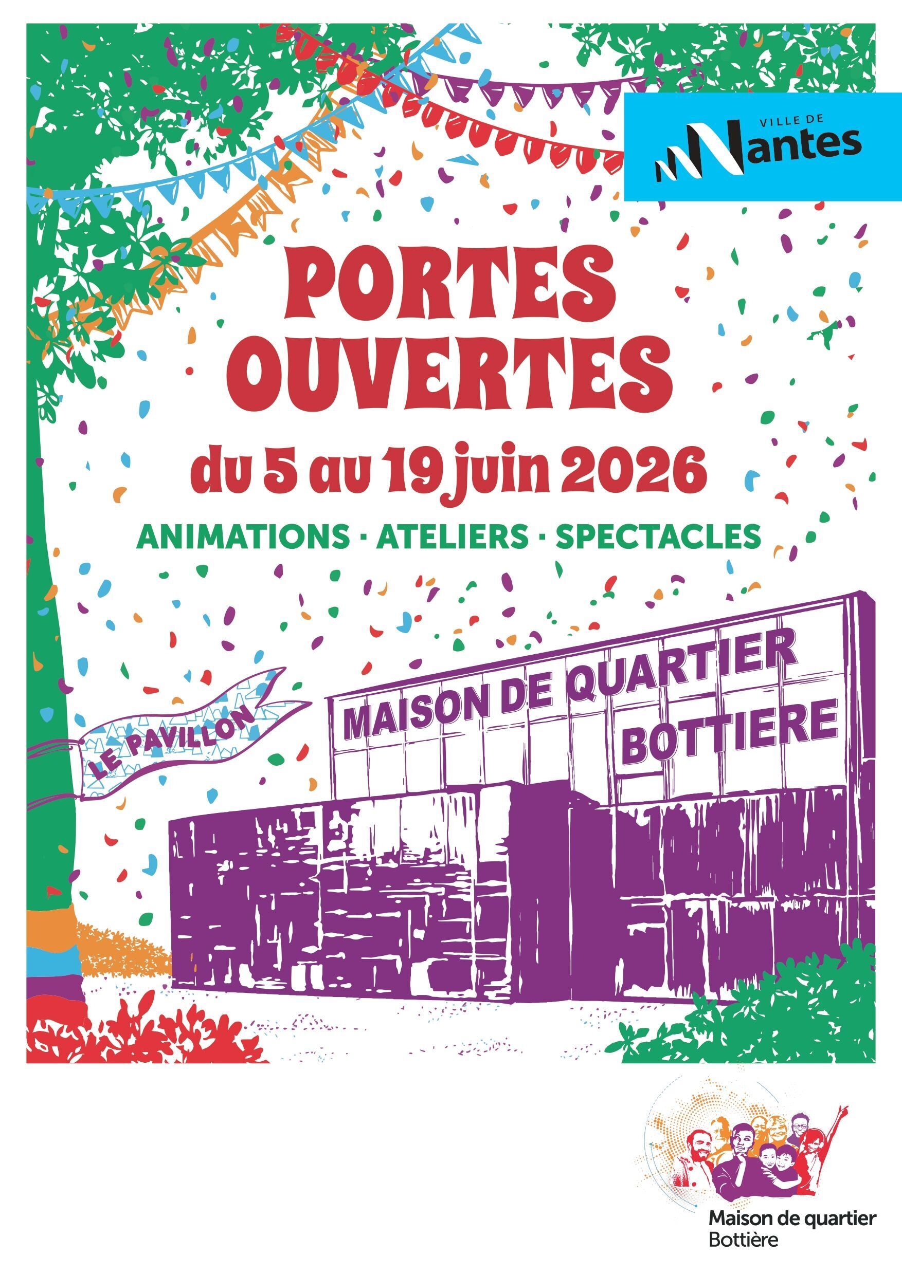 Portes ouvertes de la Maison de quartier Bottière
