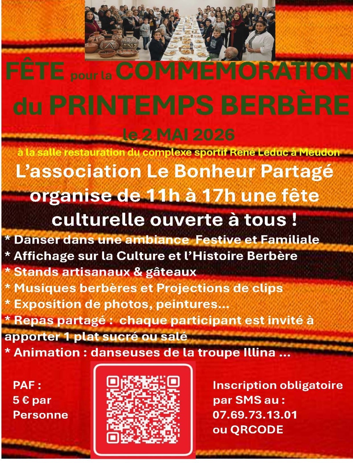 Commémoration festive du printemps berbère