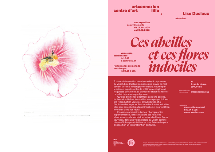 Lise Duclaux, Ces abeilles et ces flores indociles