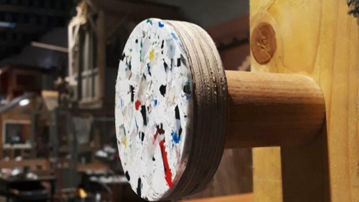 Atelier : Patère en plastique recyclée Atelier : Patère en plastique recyclée