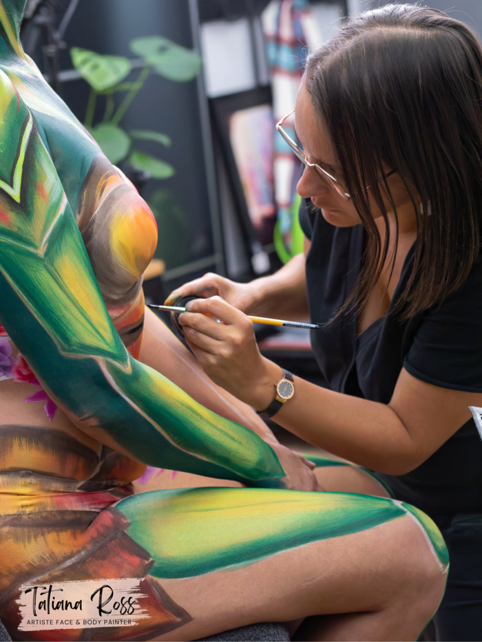 Art corporel au Garten-Treff + Amulettes au Loukoum Jardin