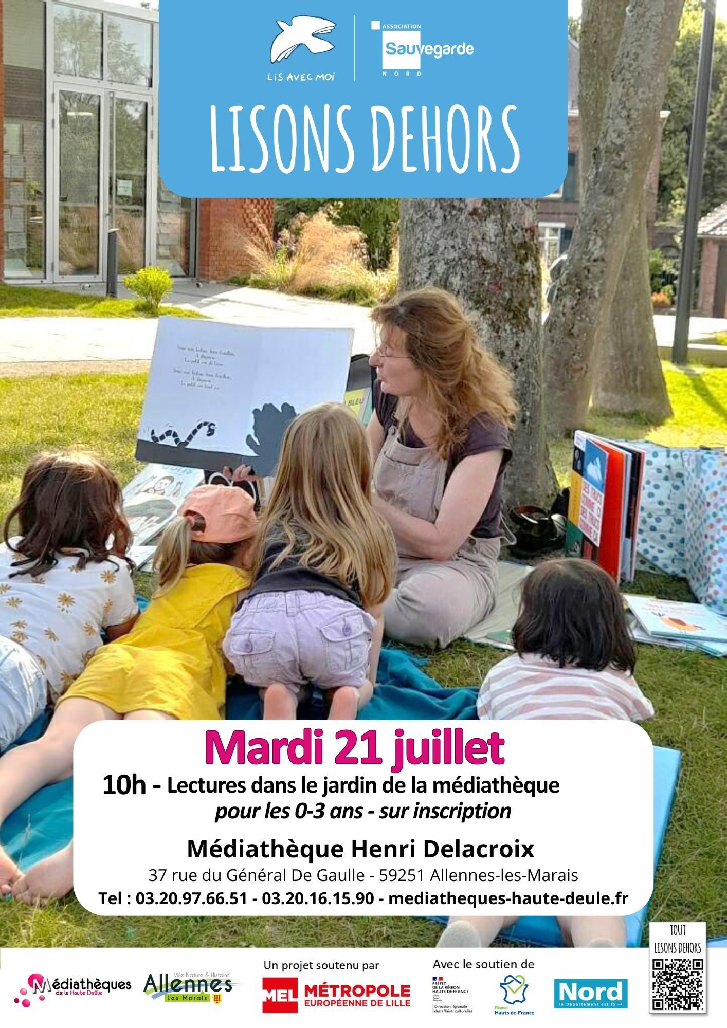 Lisons dehors