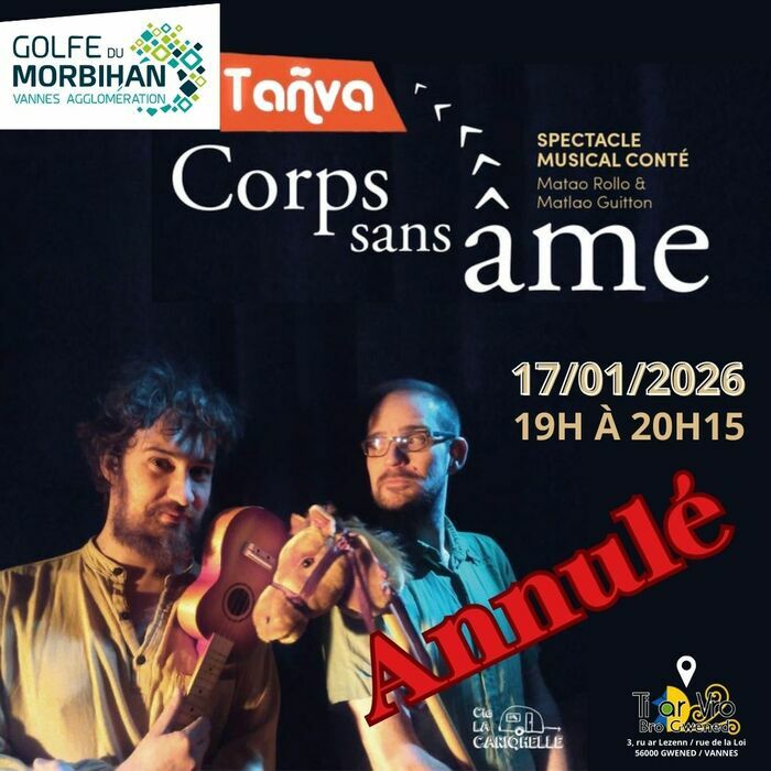 Élaboré d'après le Corps-Sans-Ame collecté par Luzel au 19eme siècle, ce conte merveilleux résonne fort aujourd'hui encore.