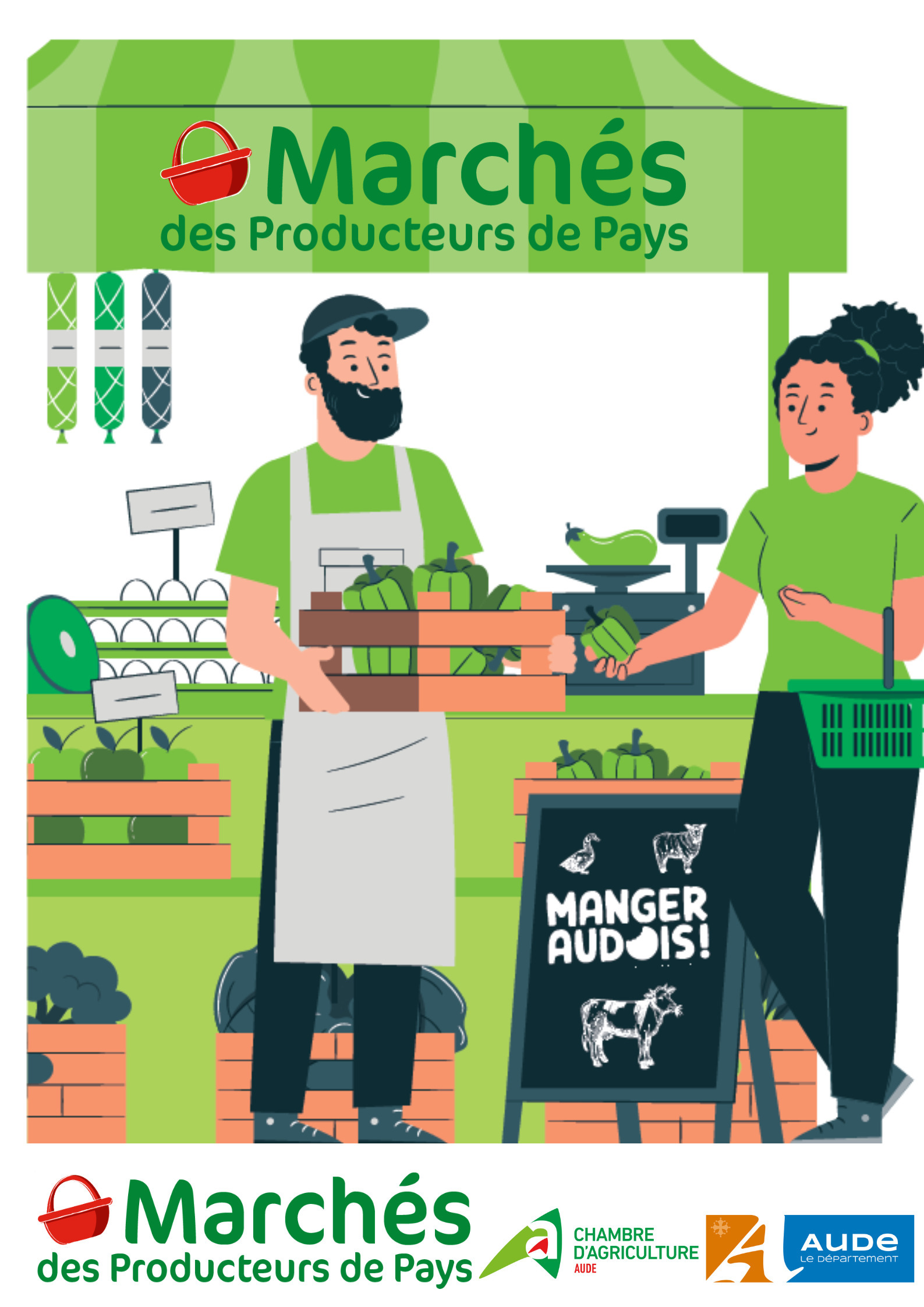 MARCHÉ DES PRODUCTEURS DE PAYS DE L’AUDE