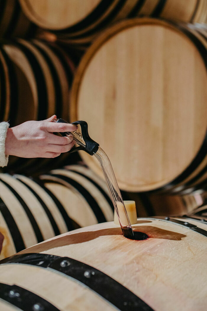 Malbec : dégustation à la barrique au Château Rol Valentin