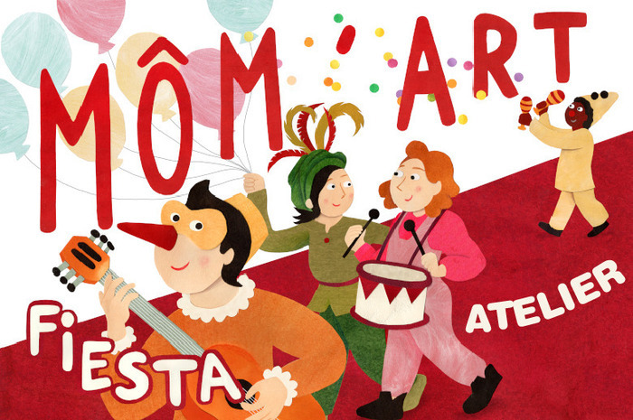 Atelier portraits carnavalesques avec l’illustratrice Mathilde Brosset