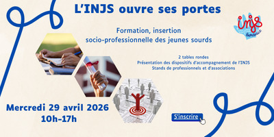 L'INJS ouvre ses portes : Formation, insertion socio-professionnelle des jeunes sourds