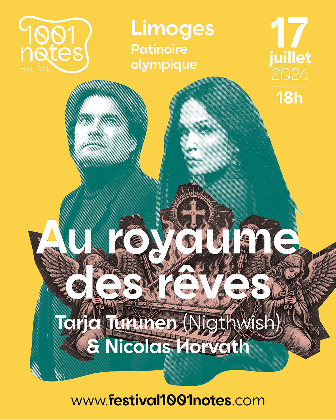 AU ROYAUME DES RÊVES - Tarja TURUNEN et Nicolas HORVATH