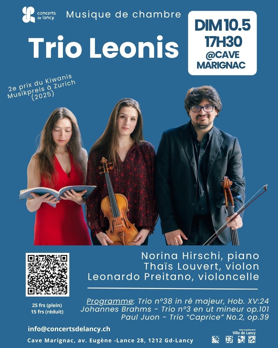 Trio Leonis – musique classique