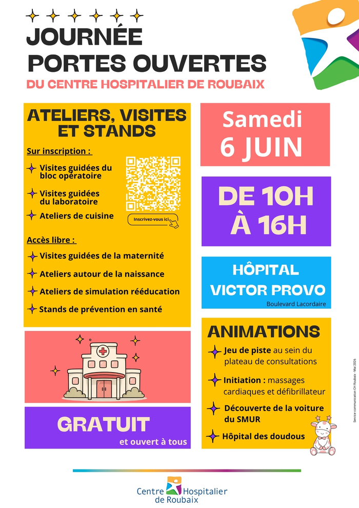 Journée Portes Ouvertes du Centre Hospitalier de Roubaix