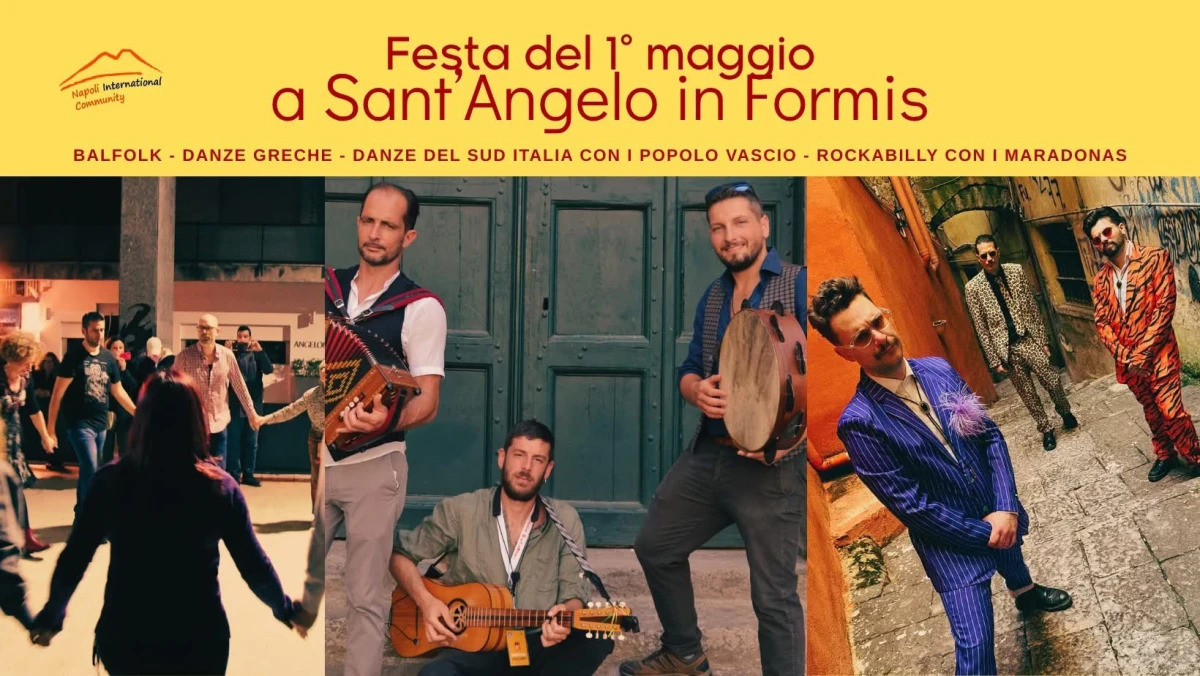 1o maggio a Sant Angelo in Formis
