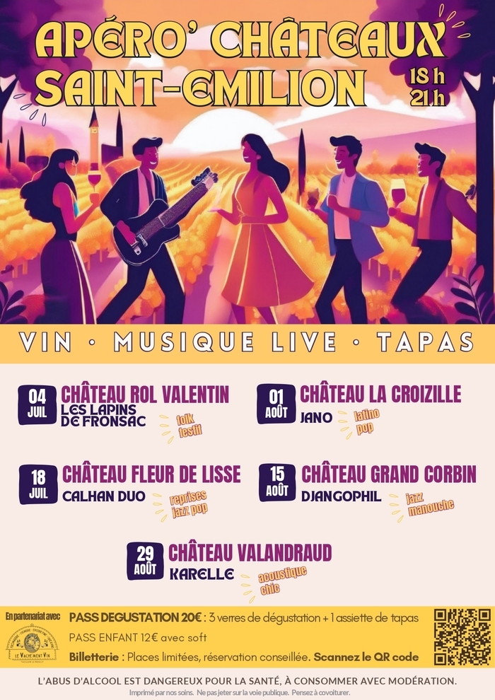 Apéro’ Chateaux Château Rol Valentin