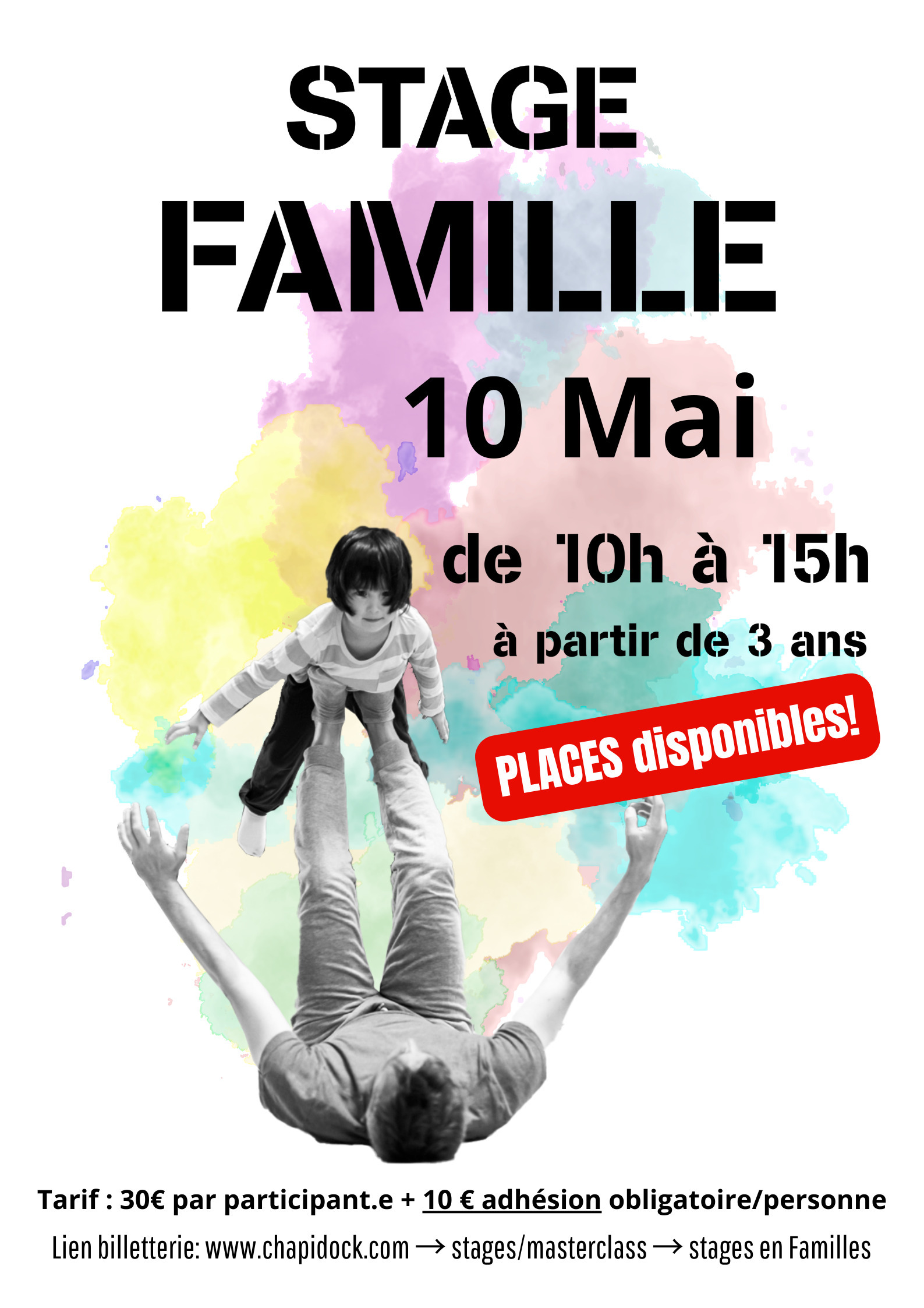 Stages Cirque en Famille