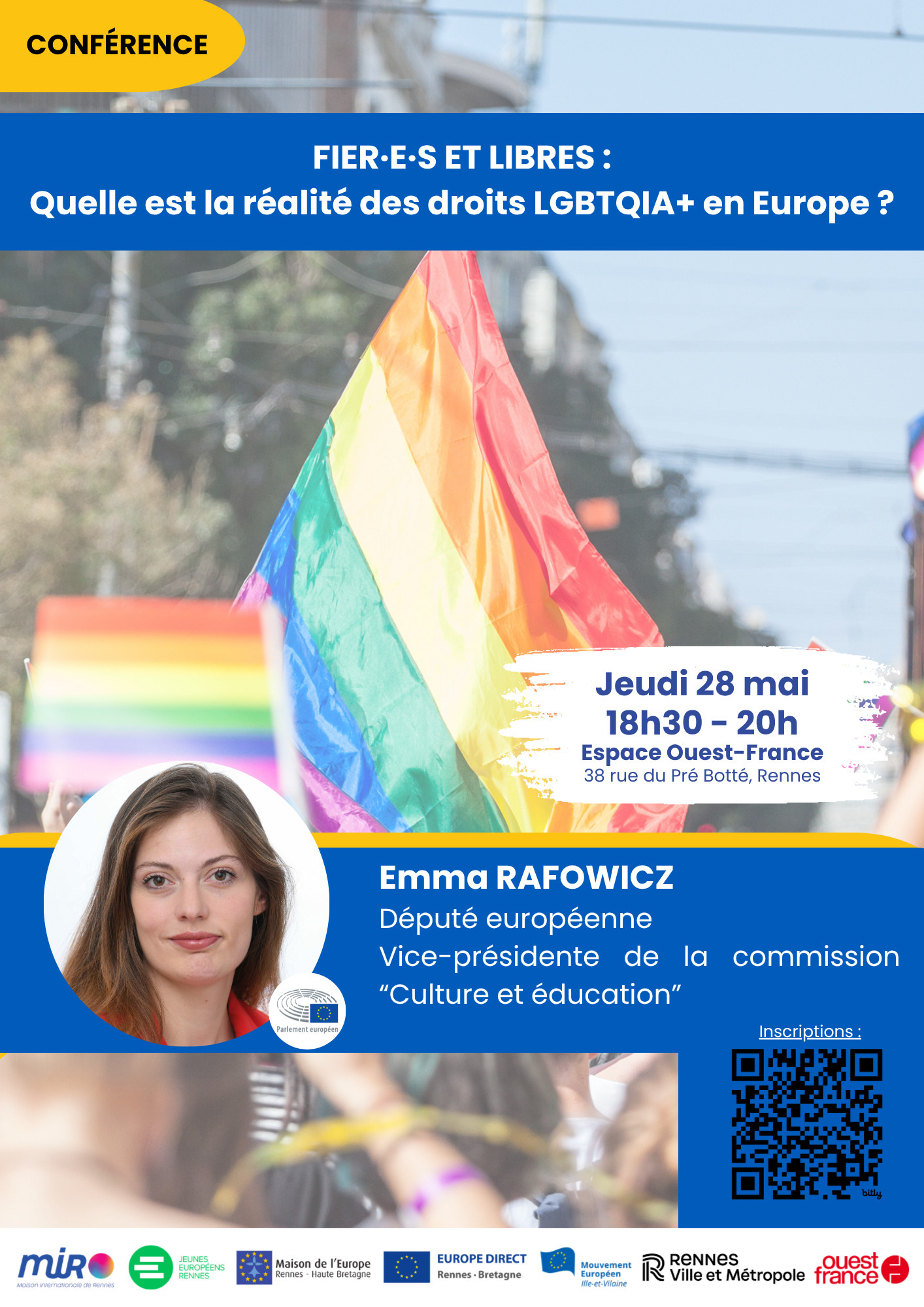 « Fier·es et libres : quelle est la réalité des droits LGBTQIA+ en Europe ? »